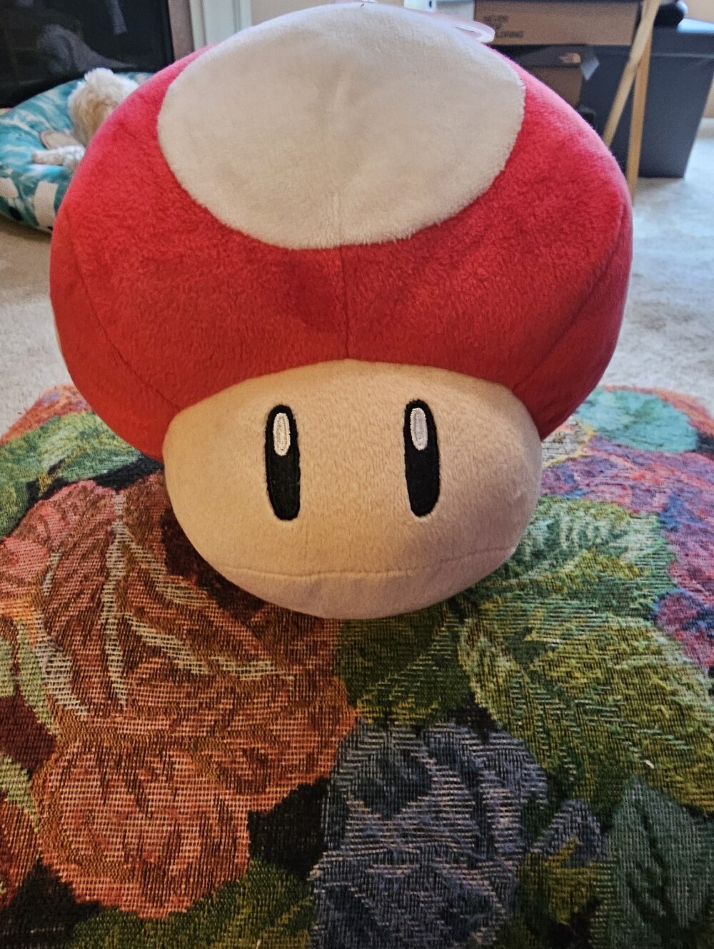 Sanei Super Mario All Star Collection 8" Mushroom Plush
